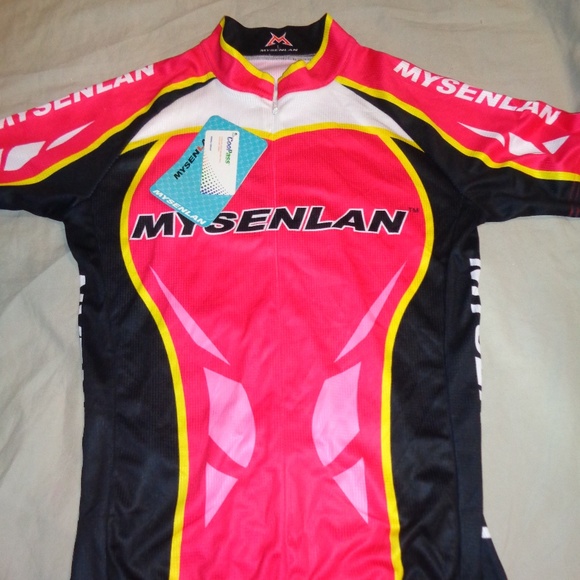 Mysenlan Cycling Jersey NWTS Large - Picture 1 of 2